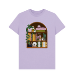 Lilac Printed T-shirt Front