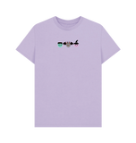 Lilac Printed T-shirt Front