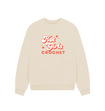 Oat Printed Sweater Front