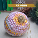 Scrappy Bauble Digital PDF Crochet Pattern