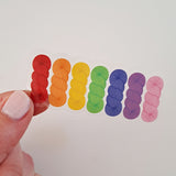 Rainbow Skeins Sticker