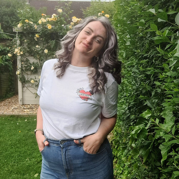 *Crochet Heart Tattoo* Tee