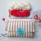Amigurumi Hanging Toadstool Crochet Kit