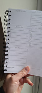 Pigeon's Printed Planner SECONDS