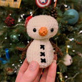 Sweet Snowman Crochet Kit