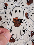 Cozy Ghostie Sticker