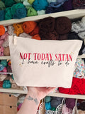 Not Today Satan Project Pouch