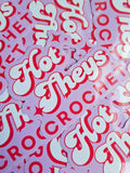 Hot Theys Crochet Sticker