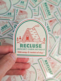 Recluse Crochet Retreat Sticker