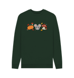 Evergreen Printed Sweater Front