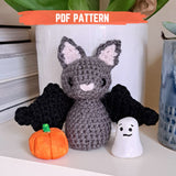 Bruce the Bat Digital PDF Crochet Pattern
