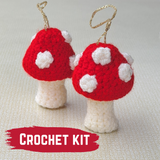 Amigurumi Hanging Toadstool Crochet Kit