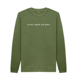 Khaki *Actively Seeking Side Quests* Sweatshirt