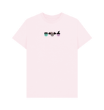 Pink Printed T-shirt Front