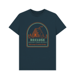 Denim Blue Printed T-shirt Front