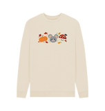 Oat Printed Sweater Front