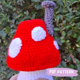 Toadstool House PDF Crochet Pattern