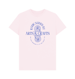 Pink Printed T-shirt Front