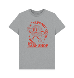 Athletic Grey Printed T-shirt Front