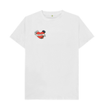 White Crochet Heart Tattoo Tee