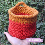 Little Loops Chunky Basket PDF Crochet Pattern