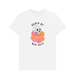 White Printed T-shirt Front