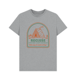 Athletic Grey Printed T-shirt Front