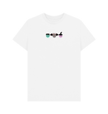 White Printed T-shirt Front