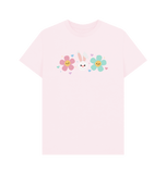 Pink Printed T-shirt Front