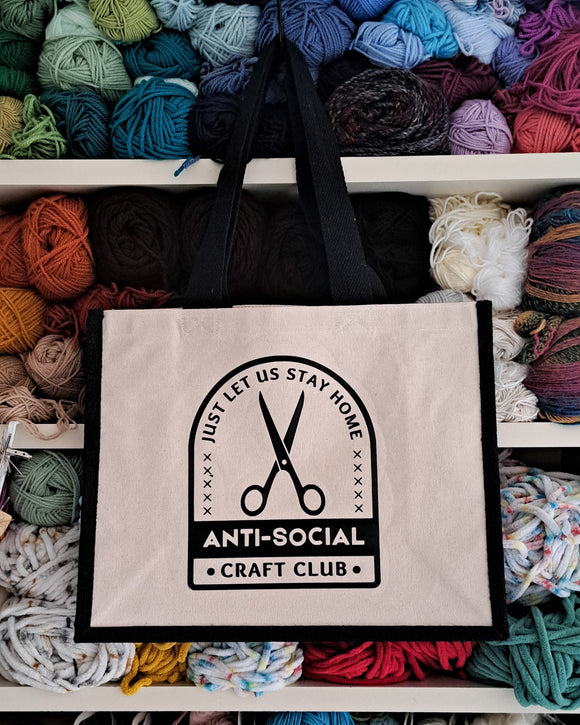 Anti-Social Craft Club Project Totes