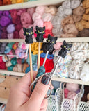 Black Cat Needle Stopper