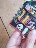 Spooky Craft Bookcase Sticker