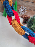 Funky Chunky Christmas Chains Printed Crochet Pattern