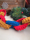 Funky Chunky Christmas Chains Printed Crochet Pattern