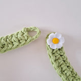 Custom Craftchella Crochet Daisy Headband