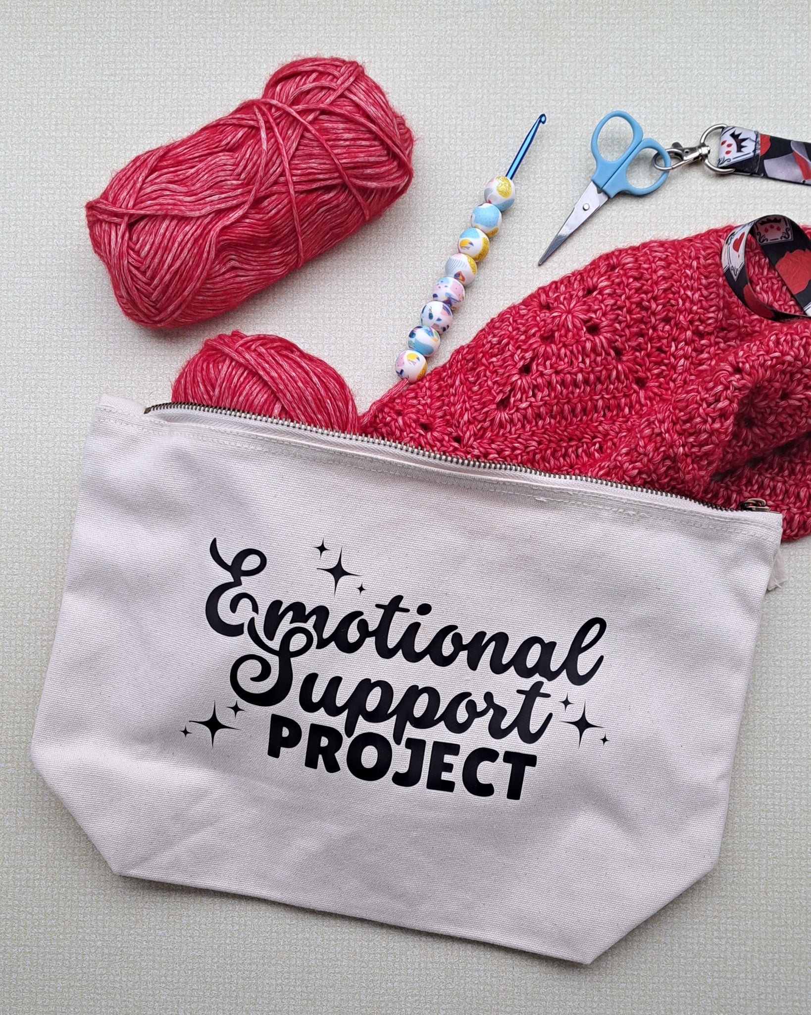Emotional support project pouches seconds