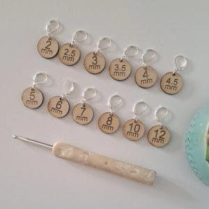 Gauge Stitch Markers