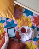 Star-Hexed Blanket Printed Crochet Pattern
