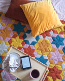 Star-Hexed Blanket Printed Crochet Pattern