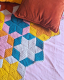 Star-Hexed Blanket Printed Crochet Pattern