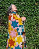 Star-Hexed Blanket Printed Crochet Pattern