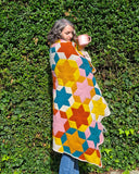 Star-Hexed Blanket Printed Crochet Pattern