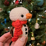 Sweet Snowman Printed Crochet Pattern