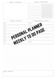 Pigeon's Planner - The Printable PDF
