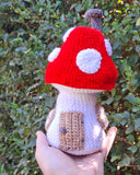 Toadstool House Printed Crochet Pattern