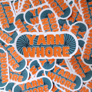Yarn Whore Sticker