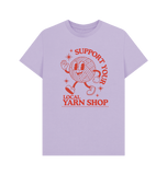 Lilac Printed T-shirt Front