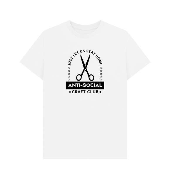 White Printed T-shirt Front