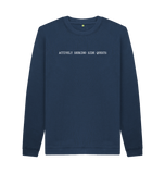 Navy Blue *Actively Seeking Side Quests* Sweatshirt