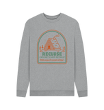 Light Heather Printed Sweater Front
